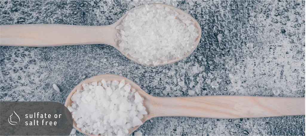 sulfate free or salt free