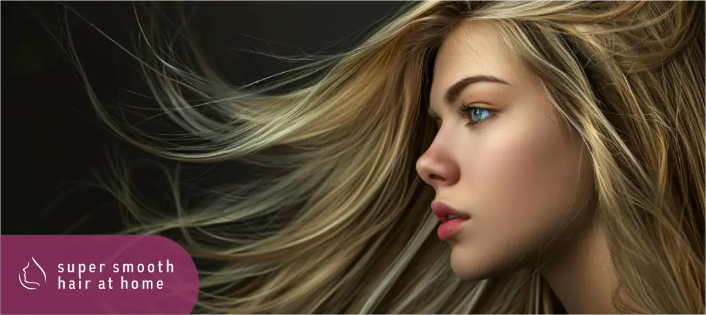 super smooth hair at home